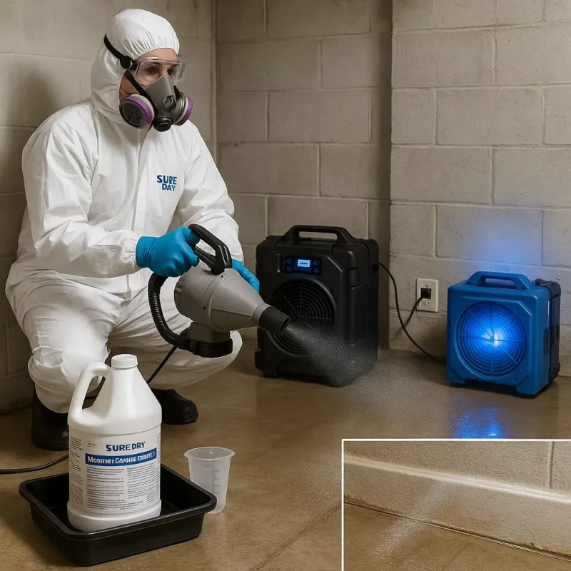 Sanitization and Odor Removal process in Conway, NH